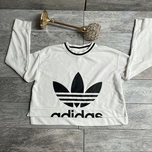 adidas crop top sweater